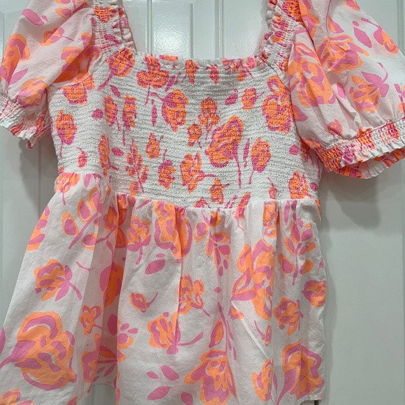 Vineyard Vines Smocked Square Neck Top - Picture 4 of 7